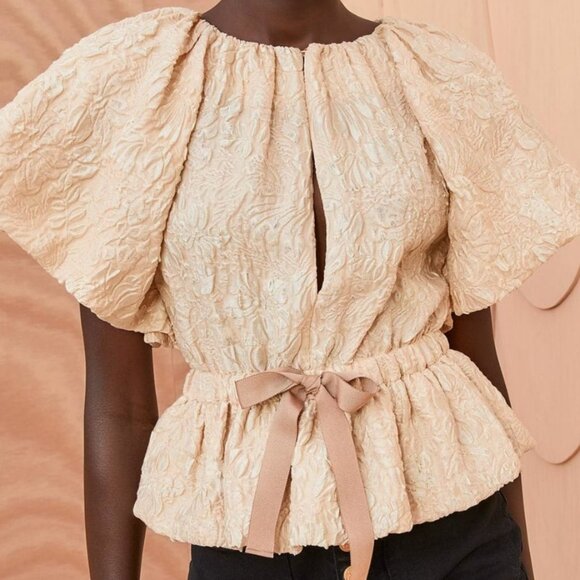 Ulla Johnson Tops - NWOT ULLA JOHNSON Mirabelle Top in Peony M $490